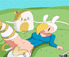 Finn and Fionna & Cake | Adventure Time gif images