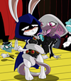 bunny_raven_dc_jinx_mumbo_jumbo_raven_slashysmiley_teen_titans