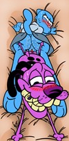 4877265   BobbyCheez Courage Courage_the_Cowardly_Dog crossover Nicole_Watterson The_Amazing_World_of_Gumball