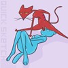 5277079   Courage_the_Cowardly_Dog crossover Katz Nicole_Watterson Sweet